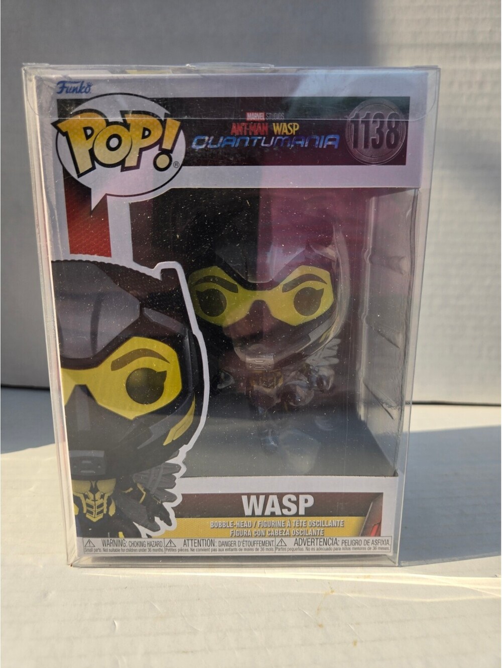 Funko Pop! Marvel Ant-Man and The Wasp Quantumania Wasp #1138 Collectible Figure